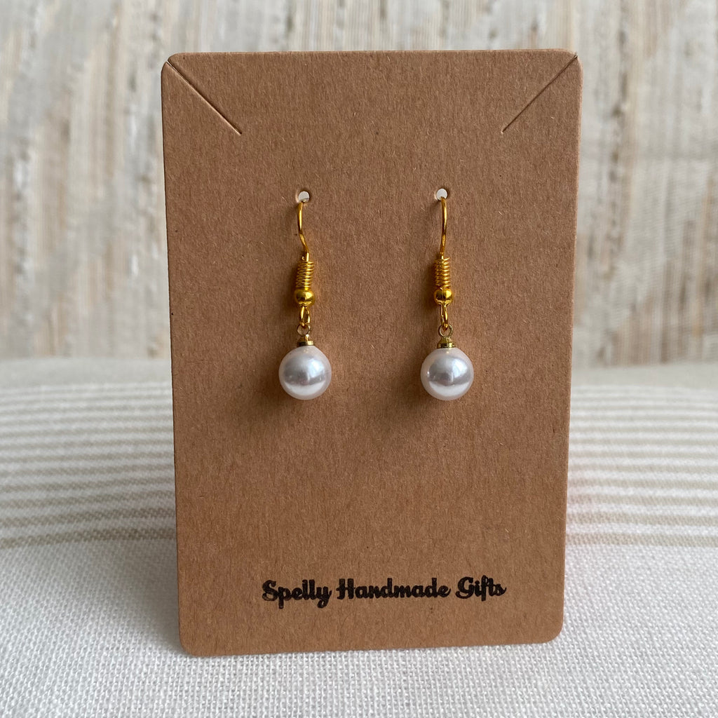 Pearl Dangle Earrings