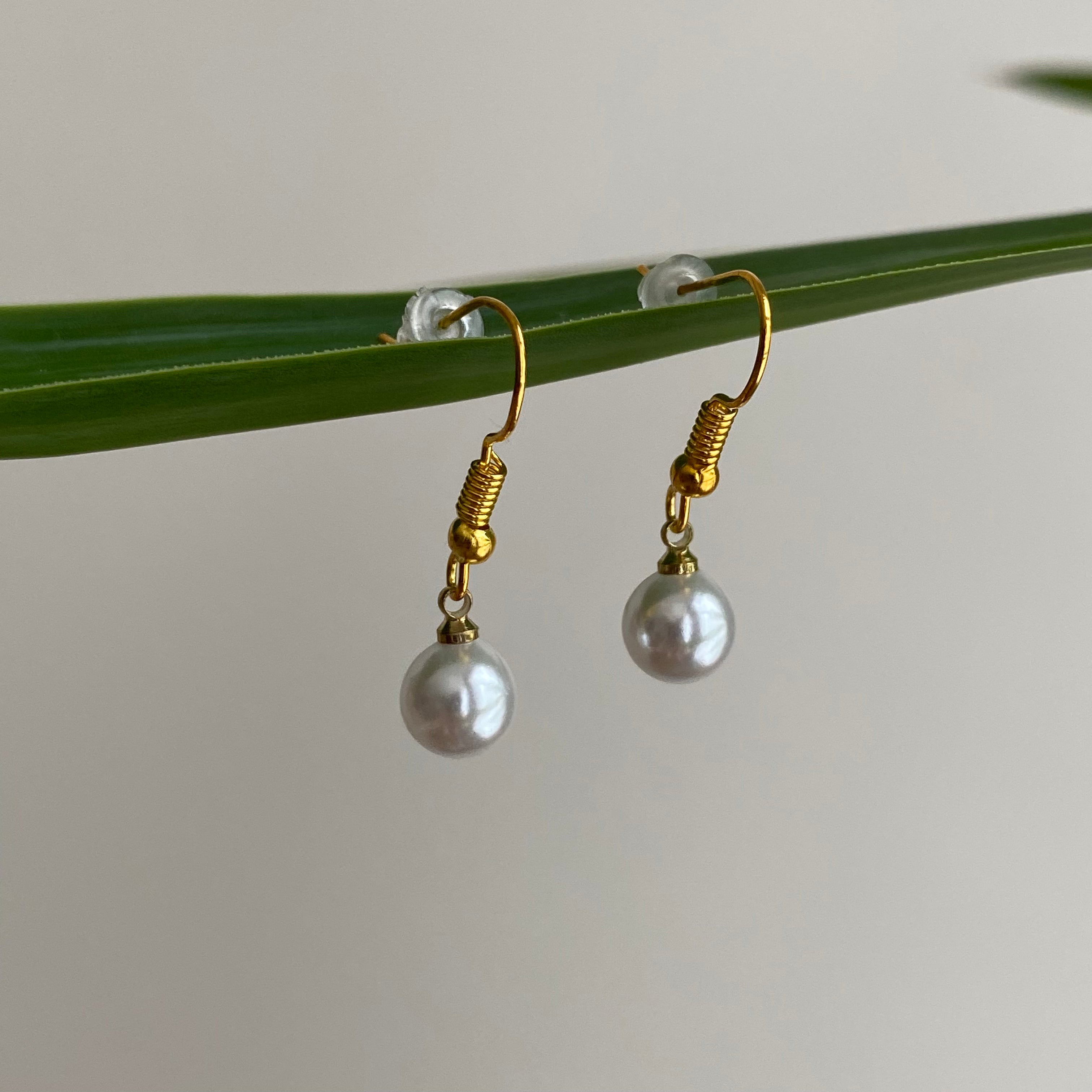Pearl Dangle Earrings
