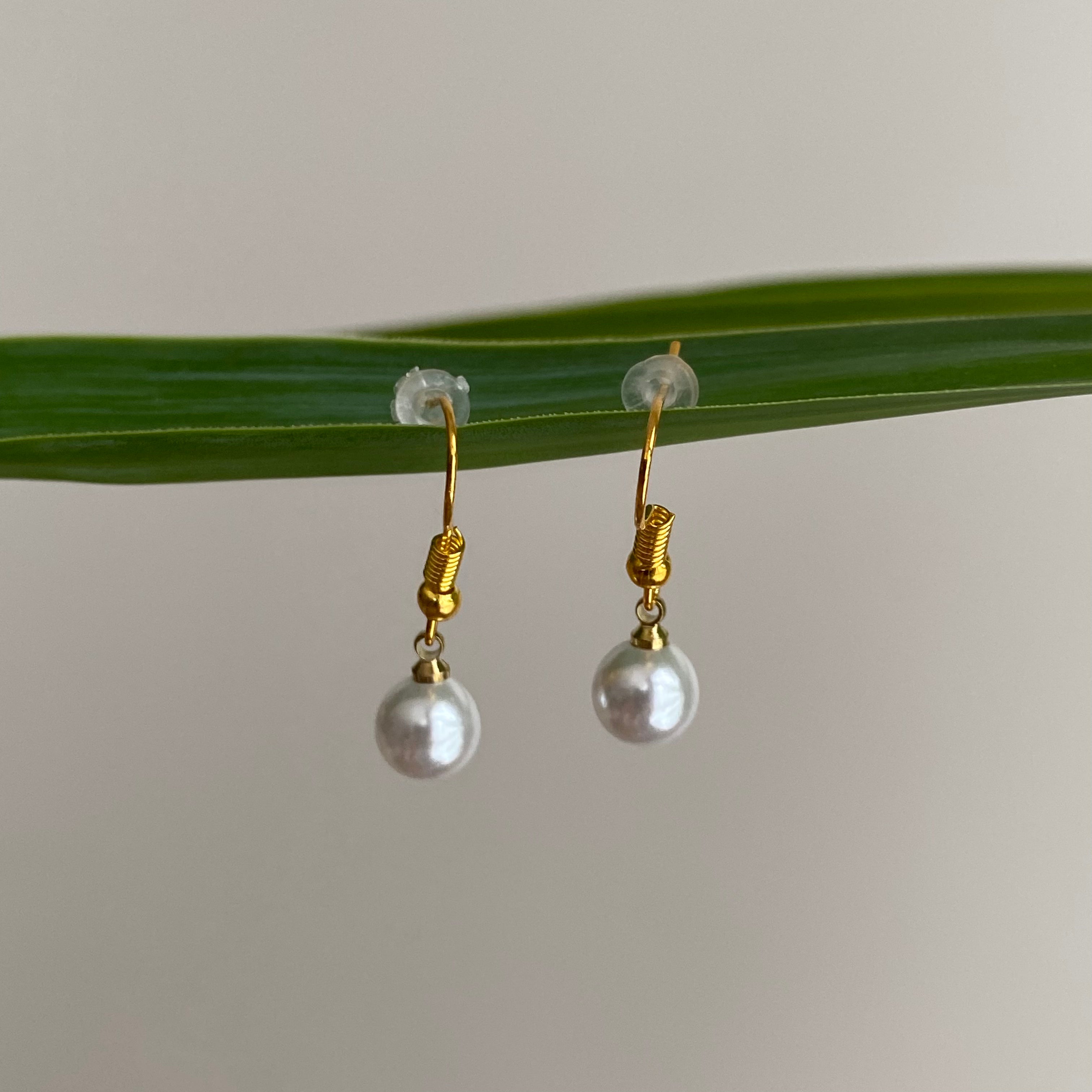 Pearl Dangle Earrings