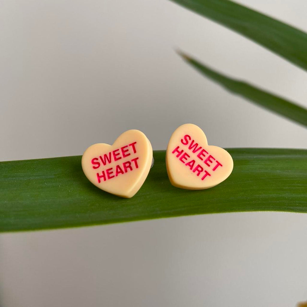 Tropical Orange Sweet Heart Valentines Day Candy