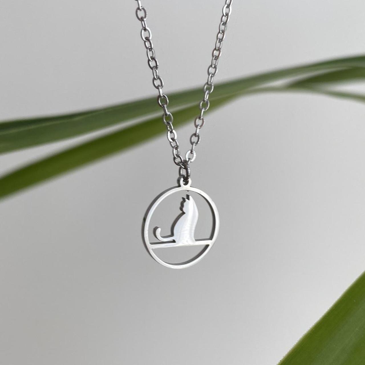 Curious Cat Pendant Chain Necklace Also Available - Image 3