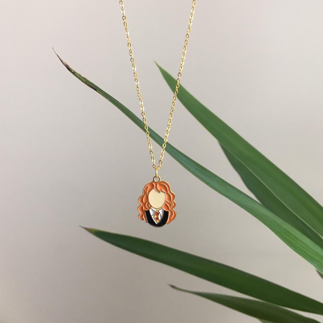 Hermione Granger Hogwarts Chain Necklace Hand Made - Image 2