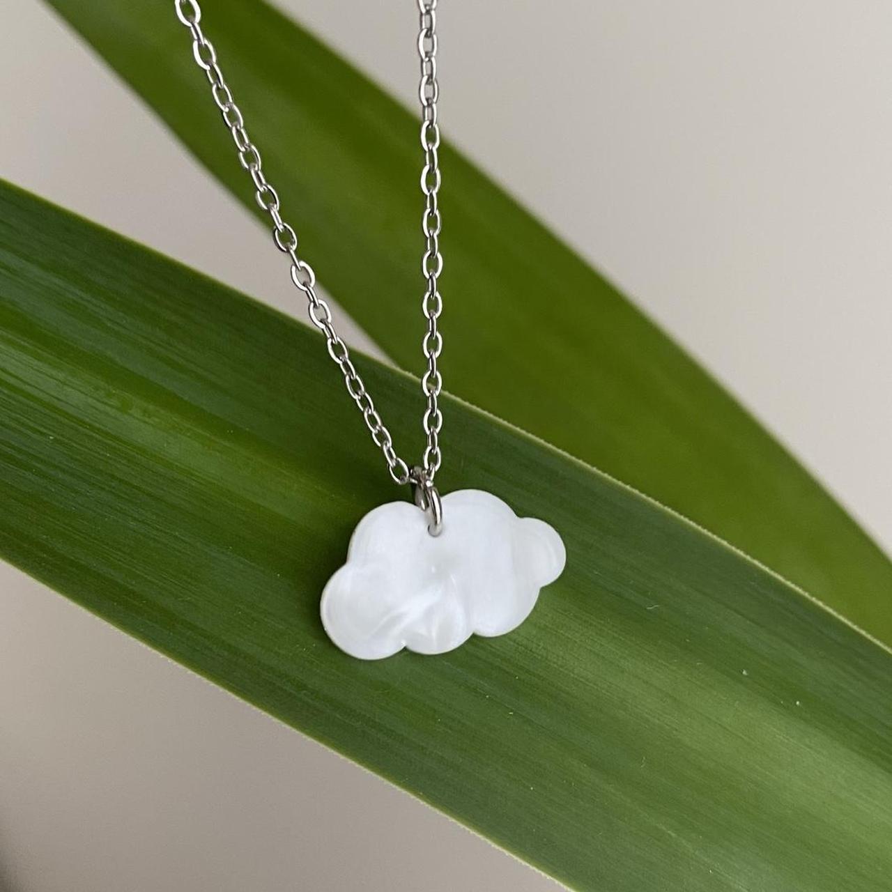 White Cloud Pendant Chain Necklace Also Available - Image 3