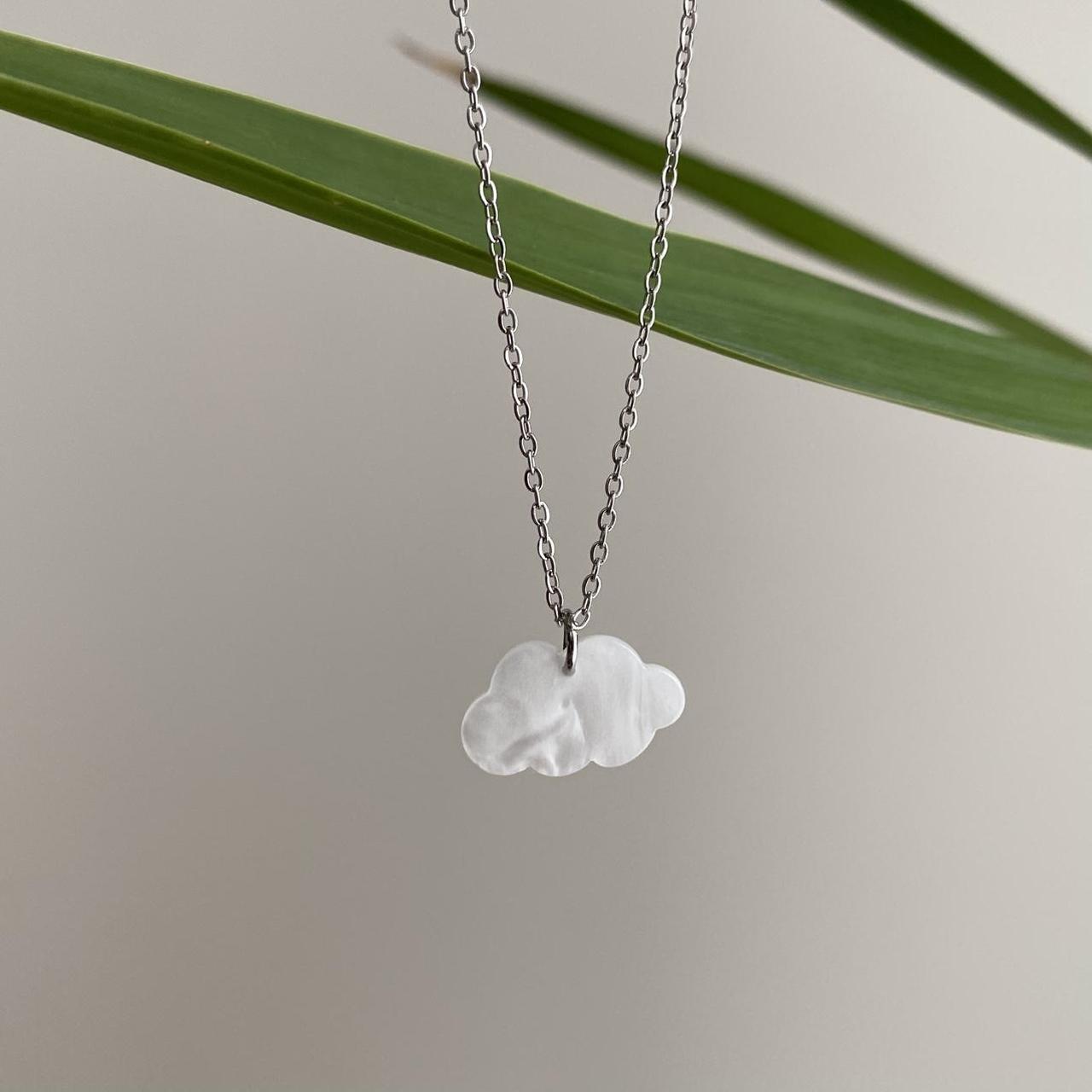 White Cloud Pendant Chain Necklace Also Available - Image 4
