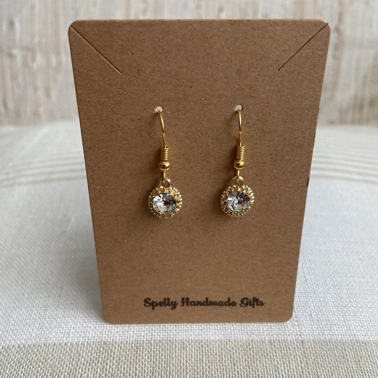 Vintage Classic Style Diamond Crystal Dangle - Image 4