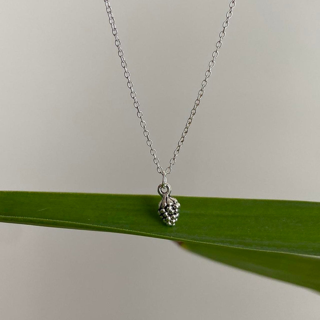 Silver Acron Pendant Chain Necklace Also - Image 6