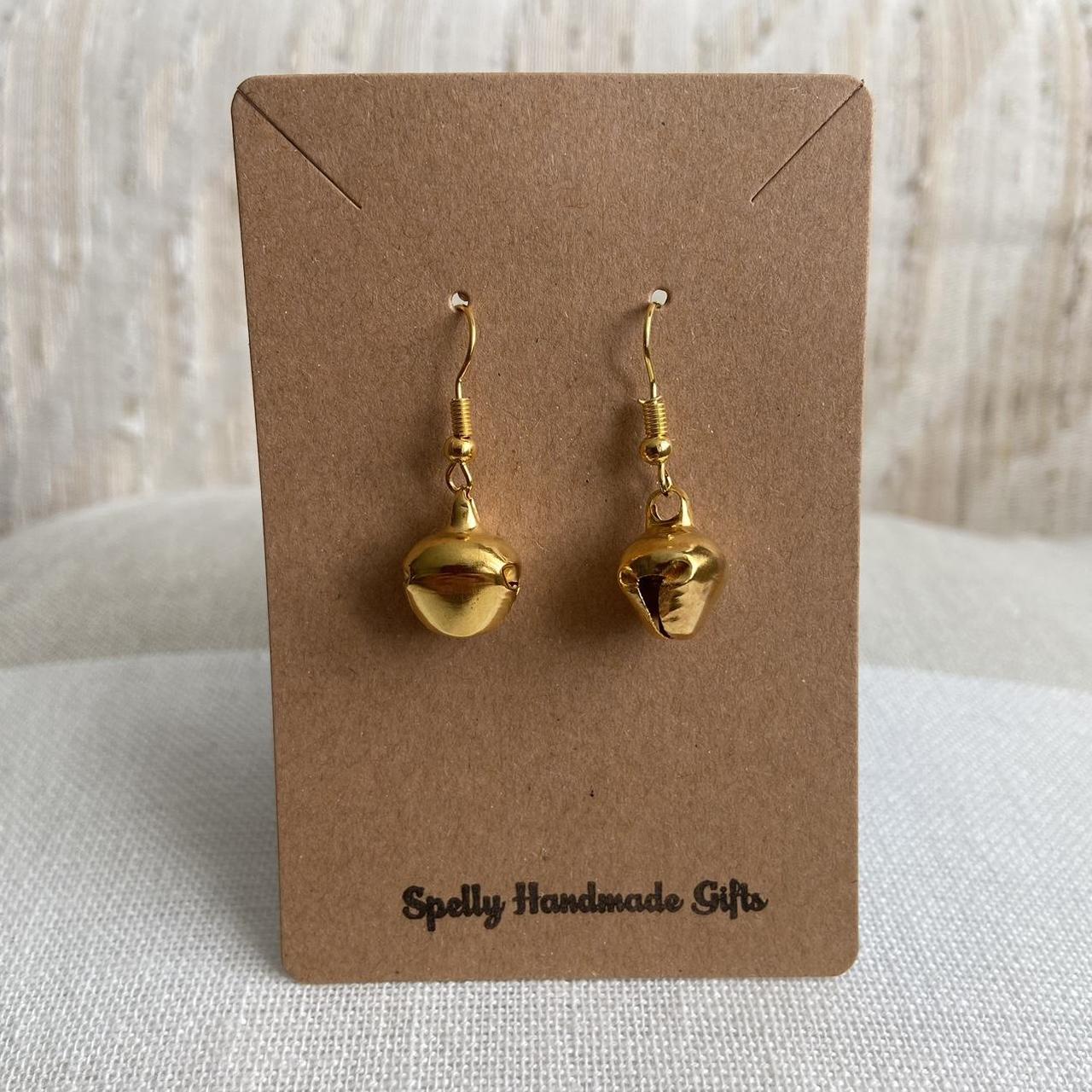 Big Bell Dangle Earrings Also Comes In Smaller - Image 5