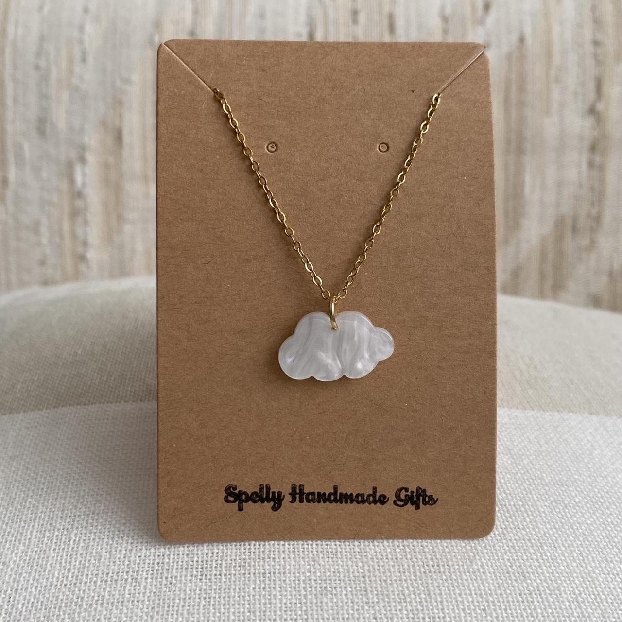 White Cloud Pendant Chain Necklace Also Available - Image 4
