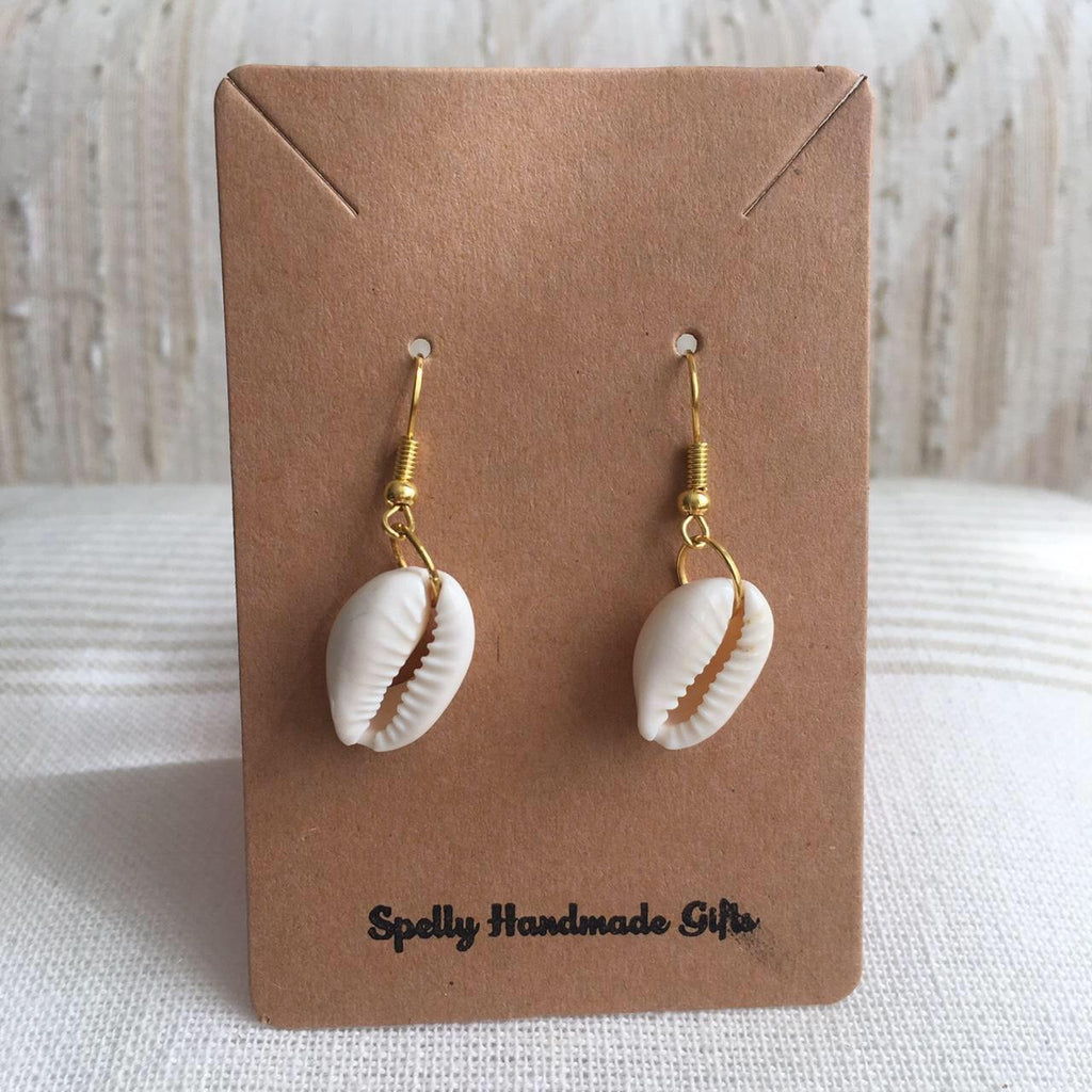 Puka Shell Earrings Matching Necklace Also - Image 2
