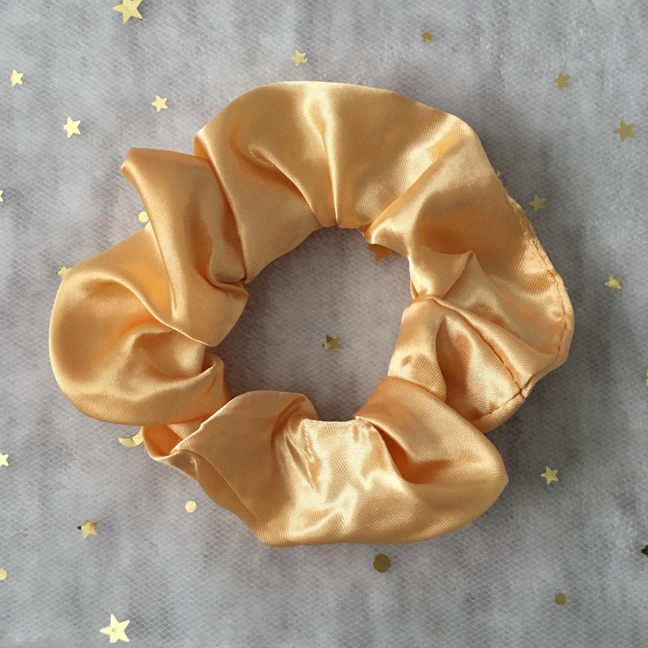 Golden Sparkling Champagne Scrunchie Instant Buy - Image 3