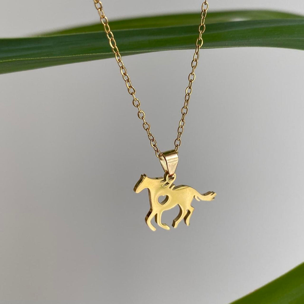 Heart Horse Pendant Chain Necklace Also Available - Image 3