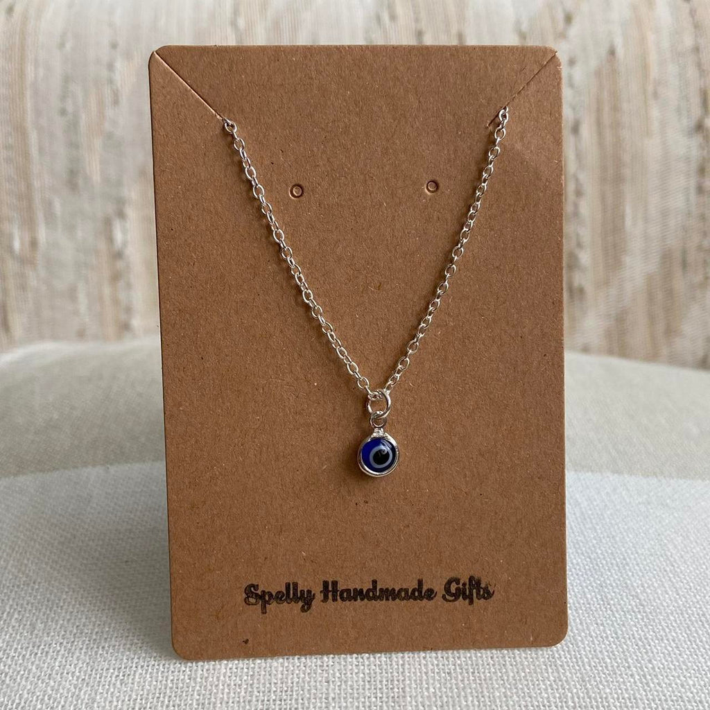 Silver Evil Eye Of Protection Pendant Chain - Image 3