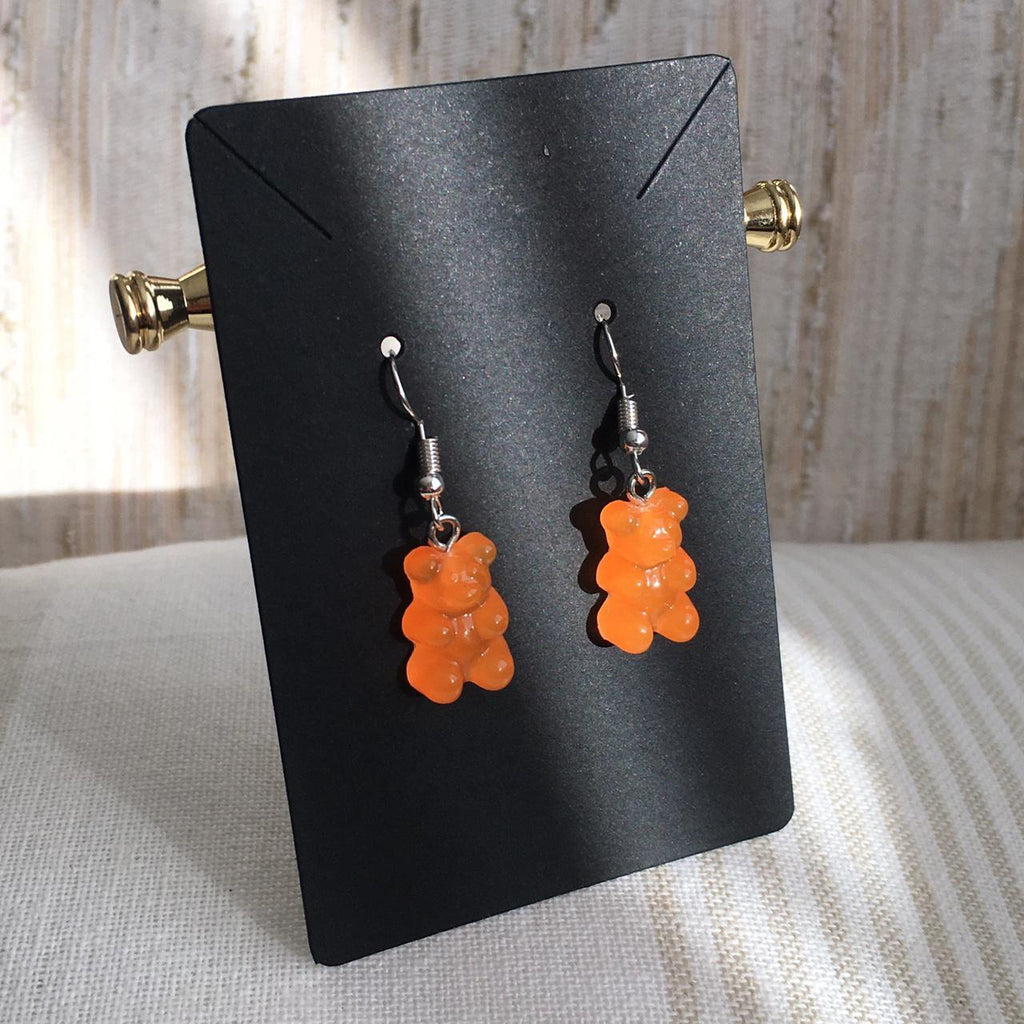 Cute Hand Made Resin Orange Crush Gummy Bear Drop - Image 3