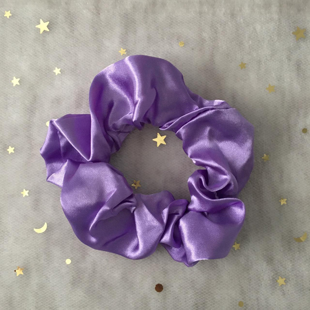 Princess Purple Satin Scrunchie Instant Buy - Image 3