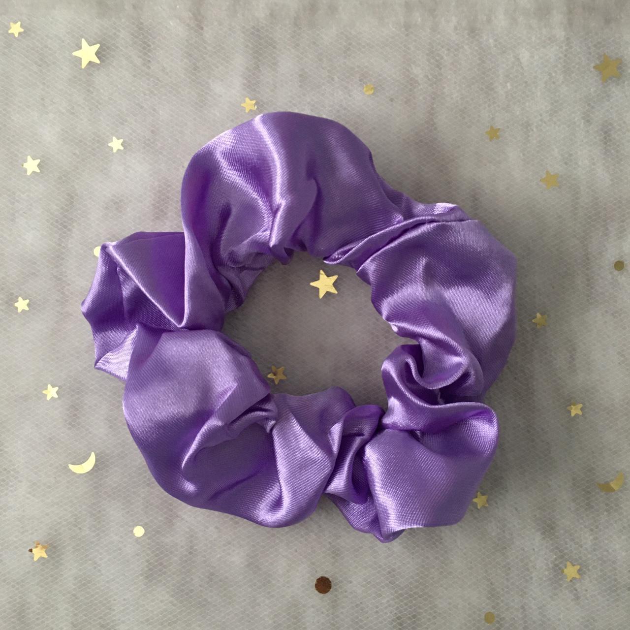Princess Purple Satin Scrunchie Instant Buy - Image 3