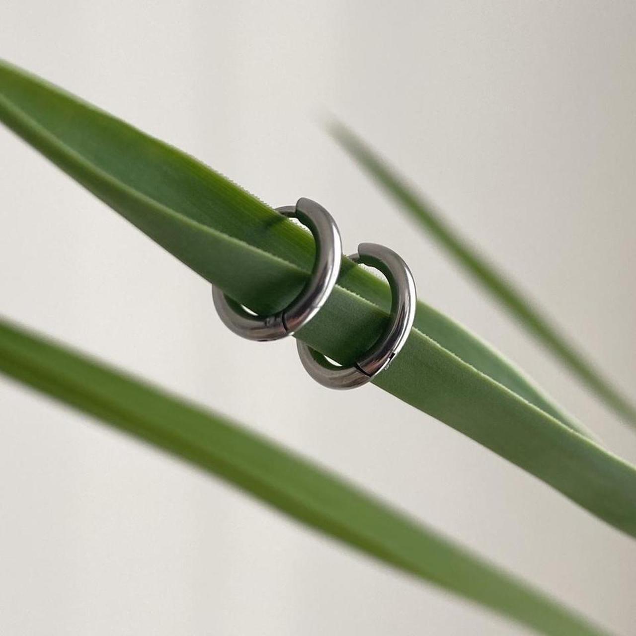 Small Size Silver Hoop Earrings Also Available In