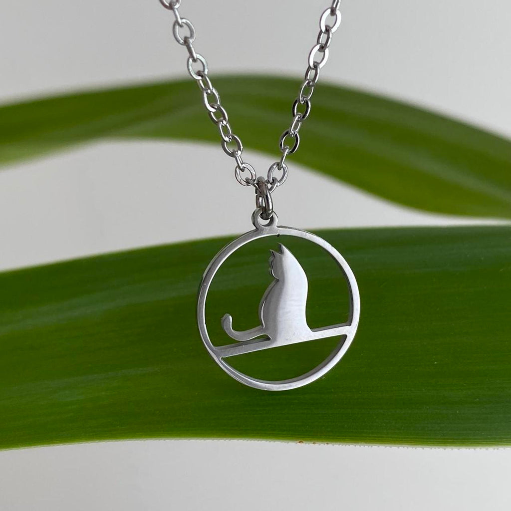 Curious Cat Pendant Chain Necklace Also Available - Image 7