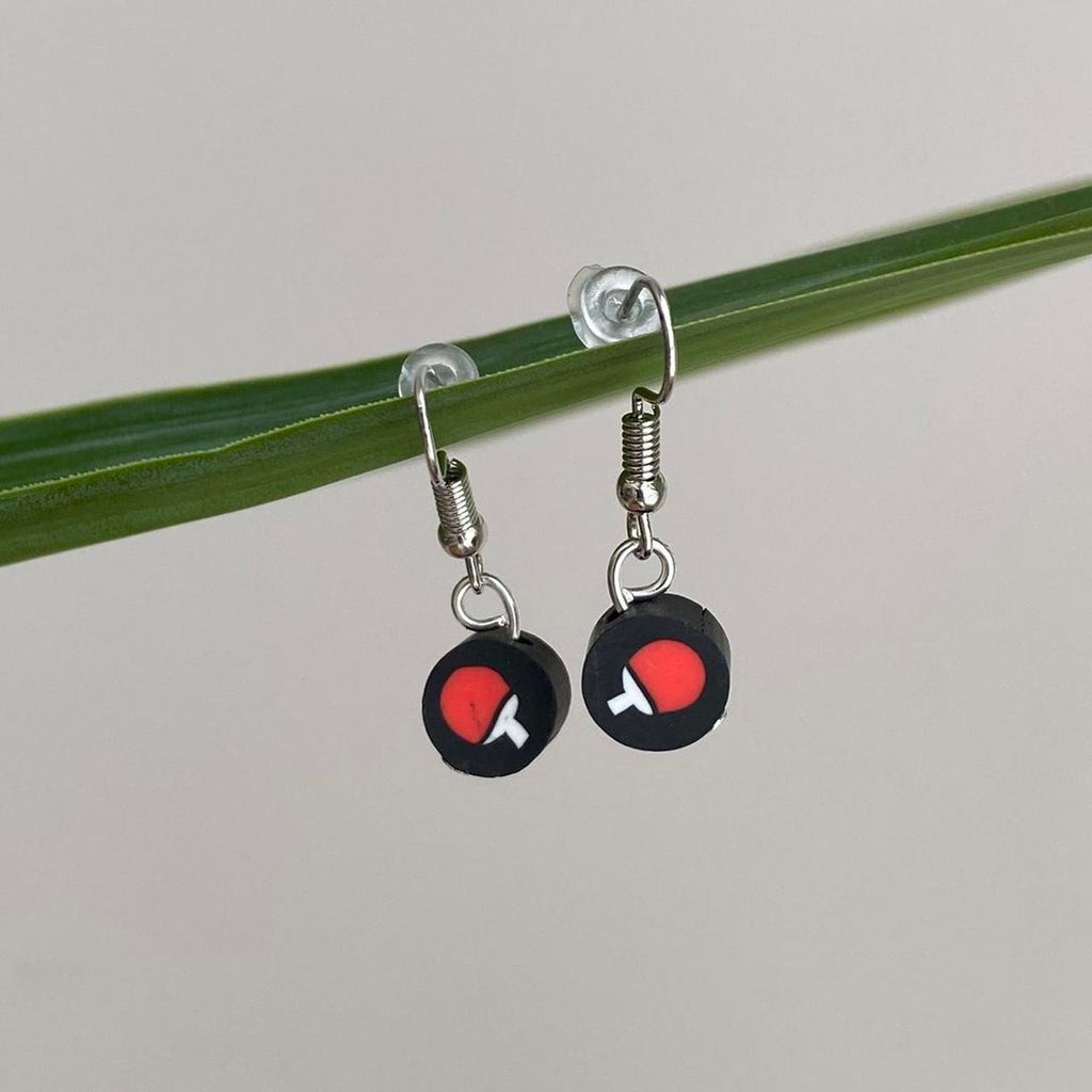 Pickleballtable Tennis Racket Polymer Clay Dangle - Image 3