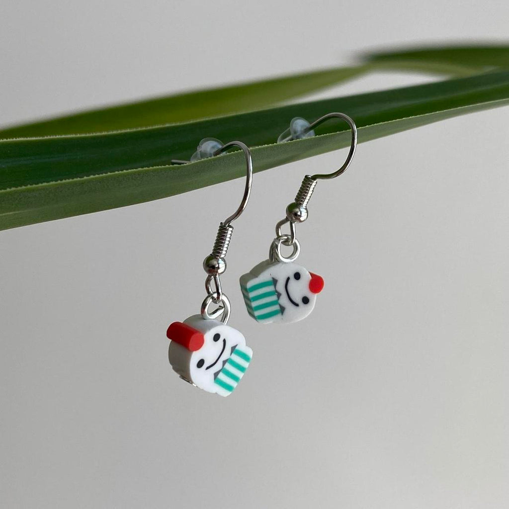 Vanilla Ice Cream Sundae Polymer Clay Dangle - Image 2