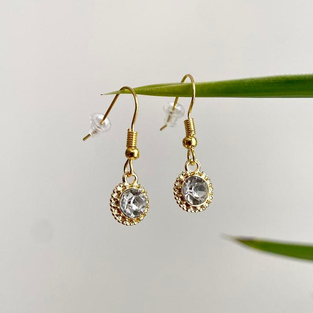 Vintage Classic Style Diamond Crystal Dangle - Image 2