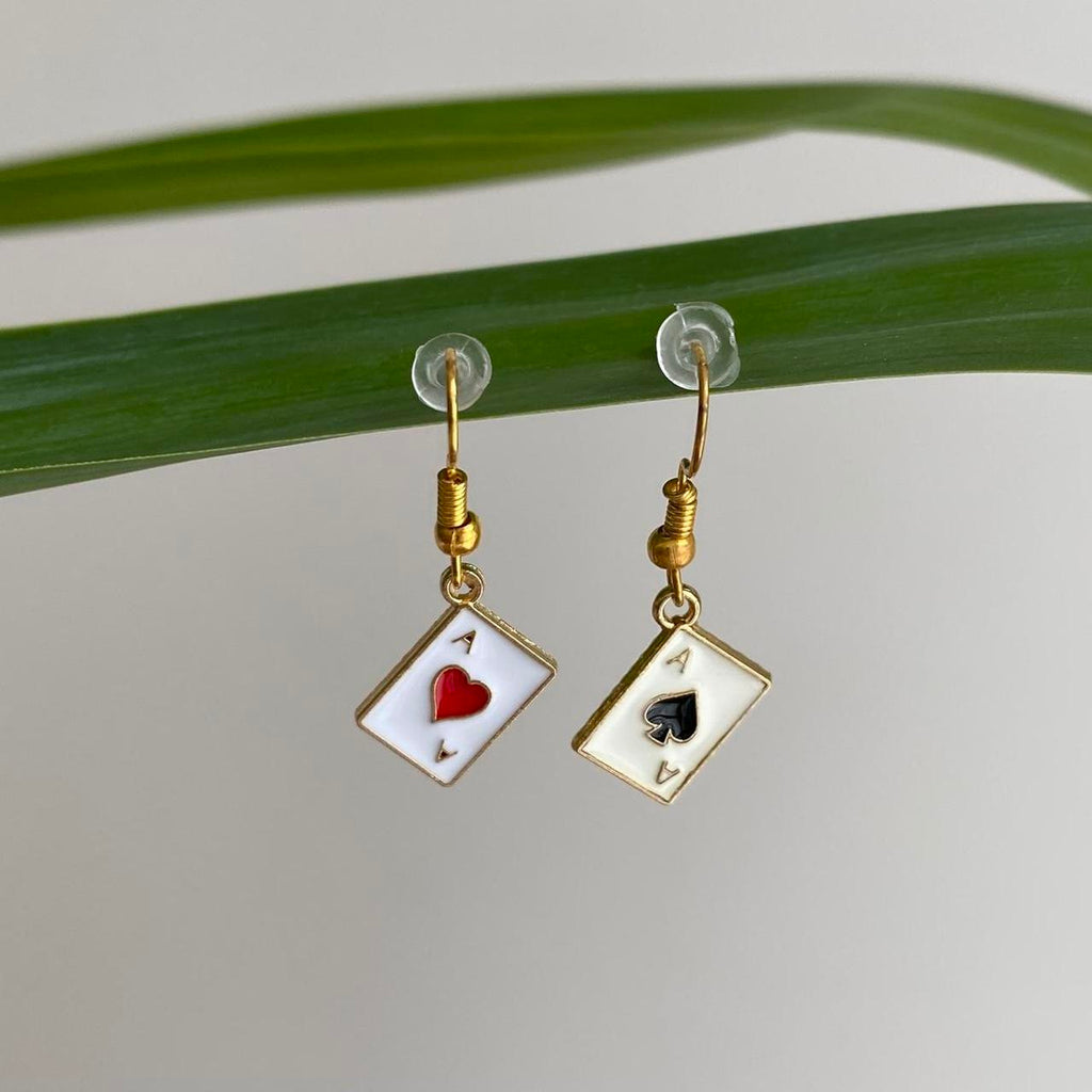 Ace Of Spades And Ace Of Hearts Poker Card Dangle - Image 2