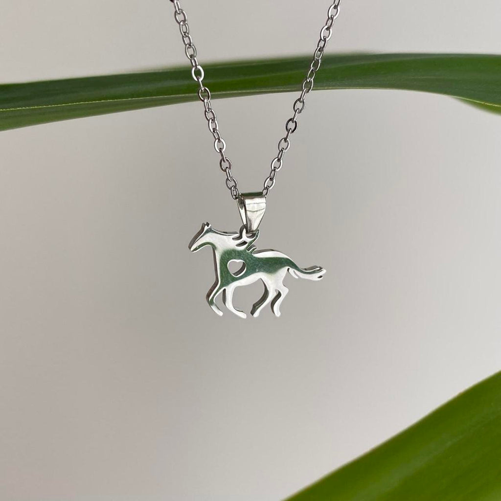 Heart Horse Pendant Chain Necklace Also Available - Image 5