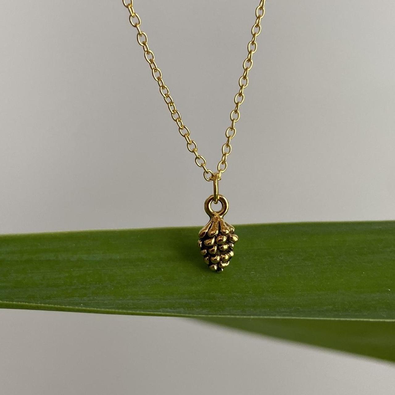 Gold Acorn Pendant Chain Necklace Also Available - Image 5
