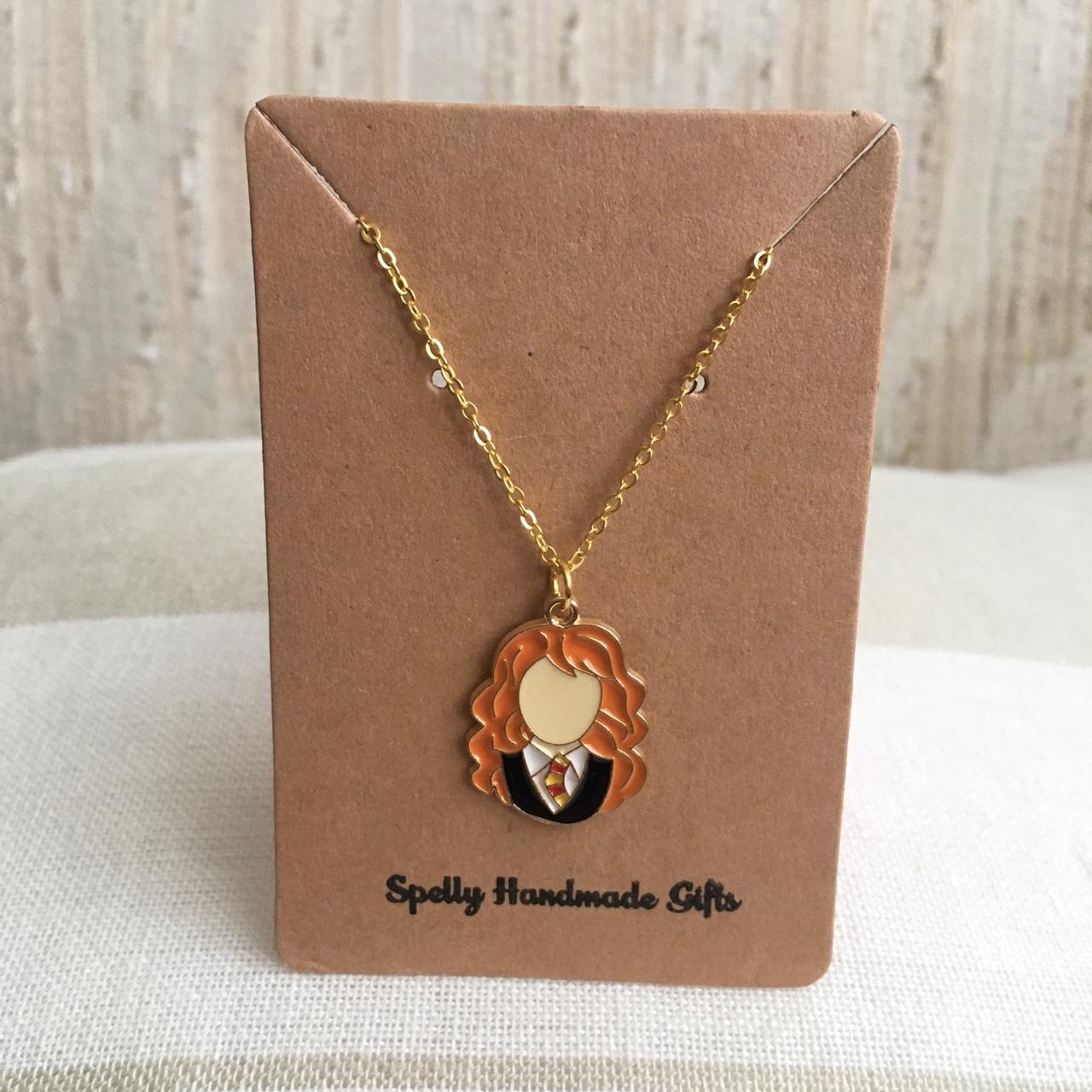 Hermione Granger Hogwarts Chain Necklace Hand Made - Image 4