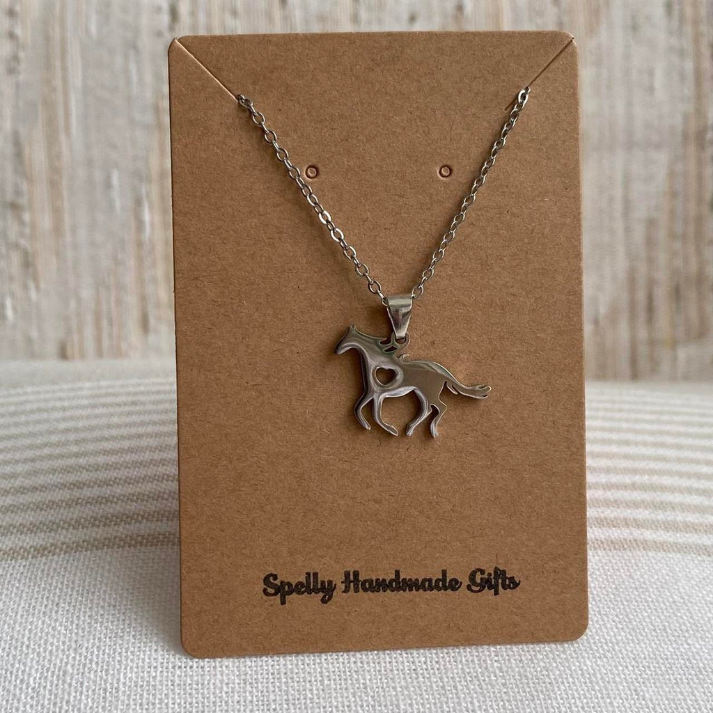 Heart Horse Pendant Chain Necklace Also Available - Image 6