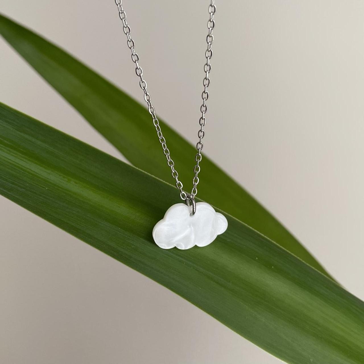 White Cloud Pendant Chain Necklace Also Available - Image 2