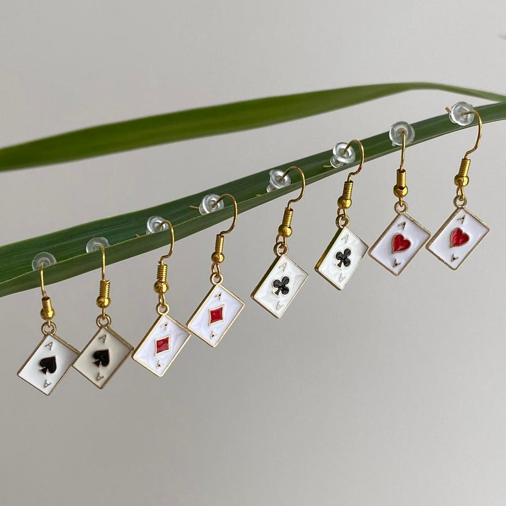 Ace Of Clubs And Ace Of Diamonds Poker Card Dangle - Image 4
