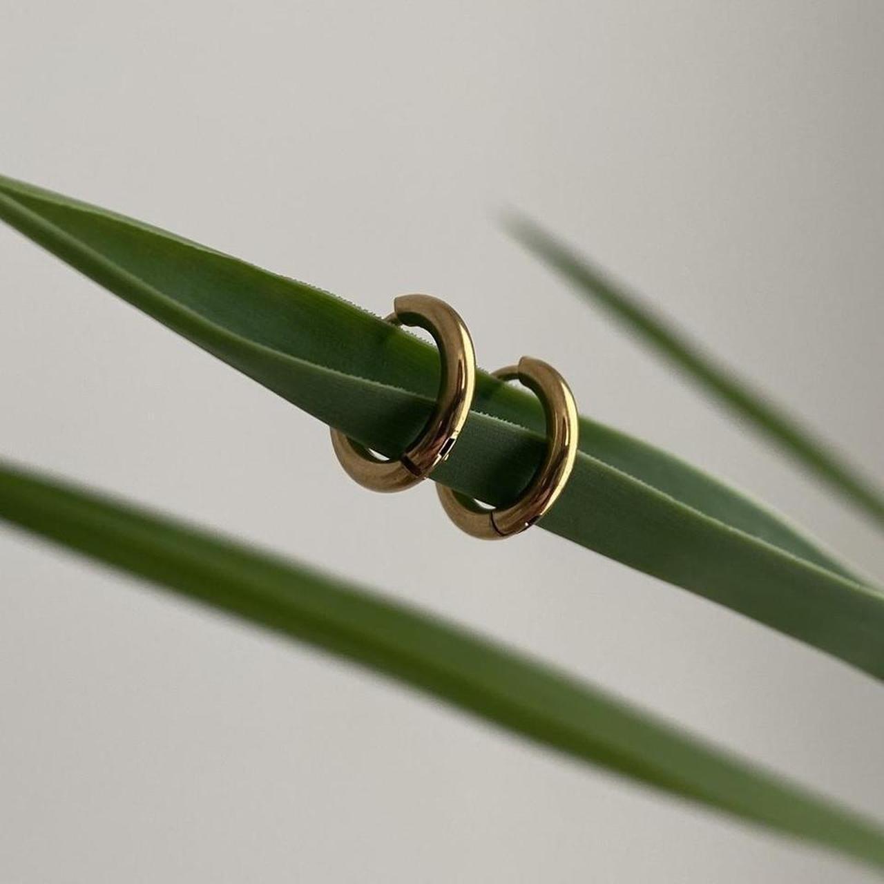 Small Size Gold Hoop Earrings Also Available In