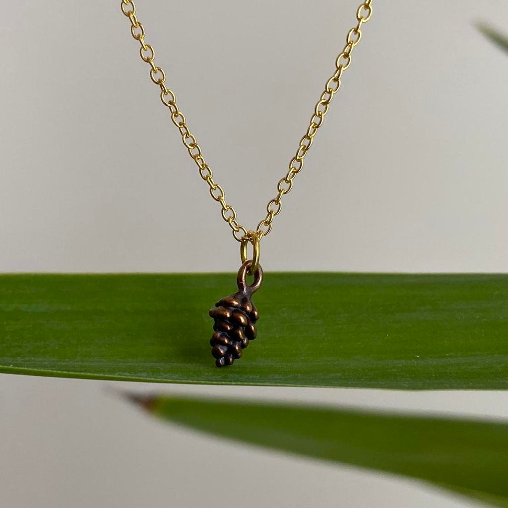 Brown Acorn Pendant Chain Necklace Also Available - Image 5