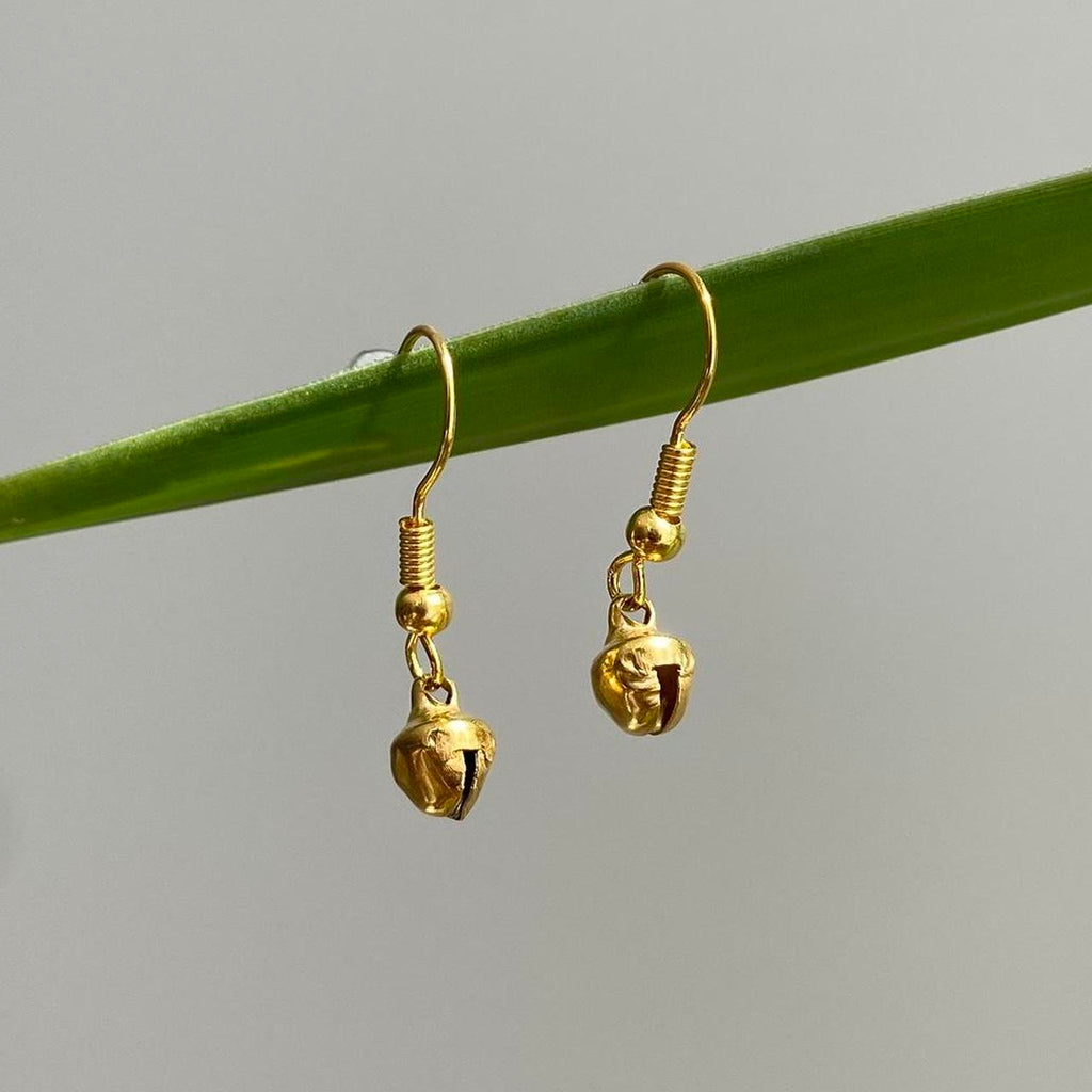 Small Bell Dangle Earrings Also Comes In Larger