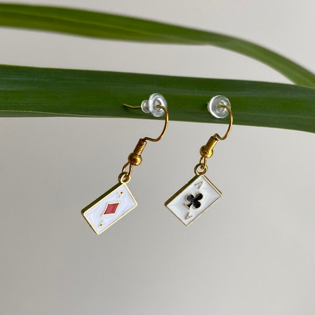 Ace Of Clubs And Ace Of Diamonds Poker Card Dangle - Image 3