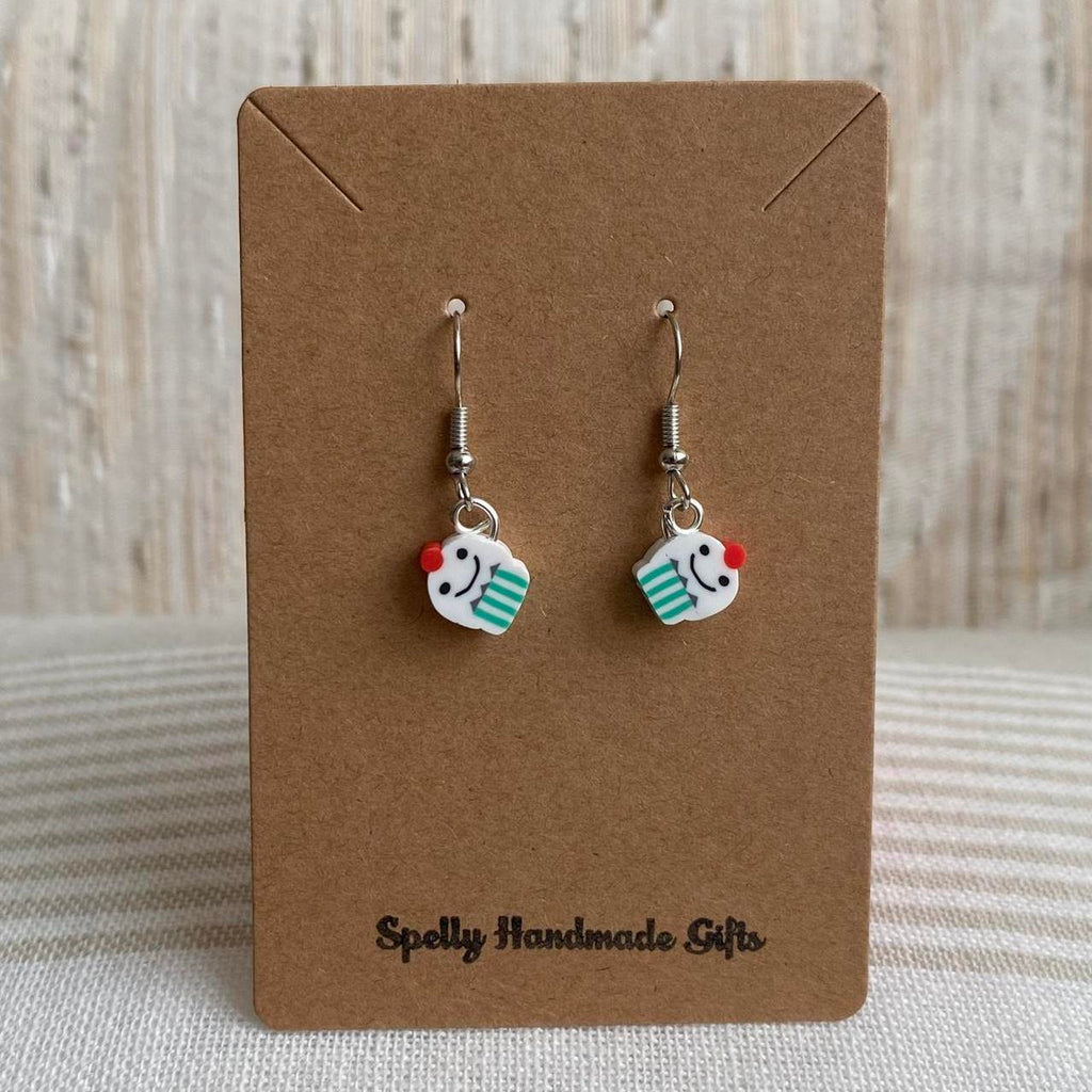 Vanilla Ice Cream Sundae Polymer Clay Dangle - Image 3