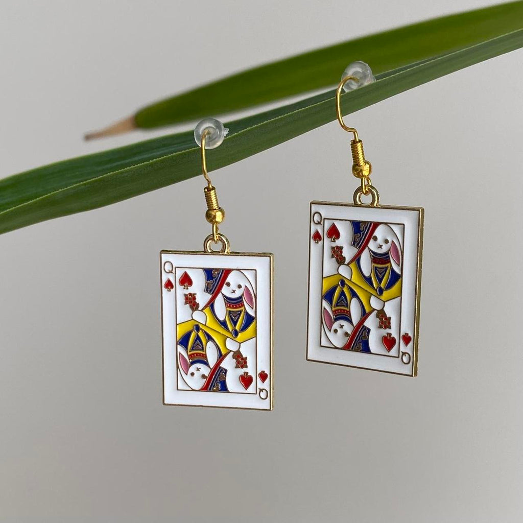 Bunny Rabbit Queen Of Spades Poker Playing Cards - Image 4