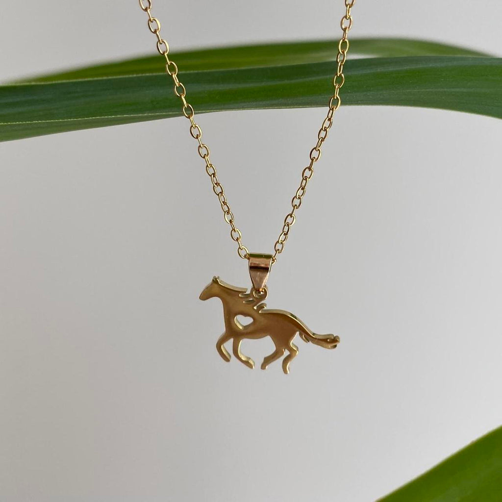 Heart Horse Pendant Chain Necklace Also Available - Image 5