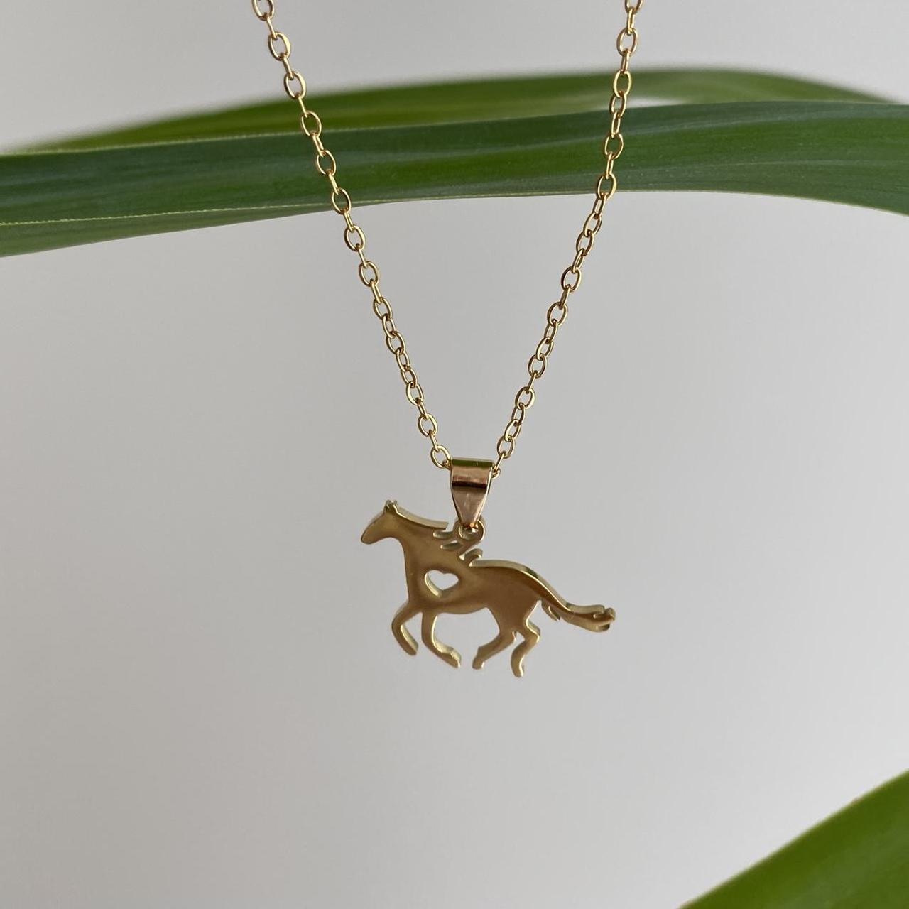 Heart Horse Pendant Chain Necklace Also Available - Image 5