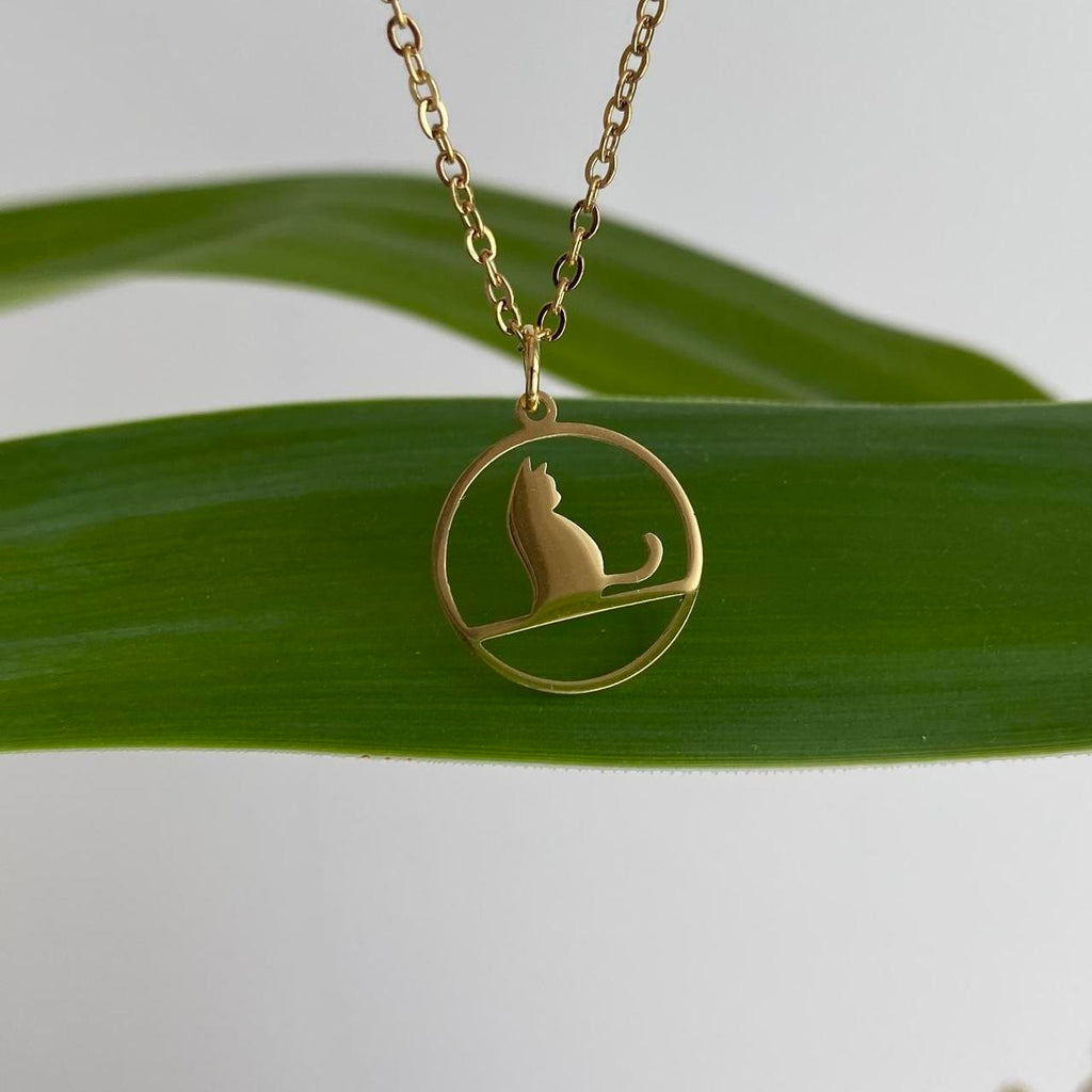 Curious Cat Pendant Chain Necklace Also Available - Image 6