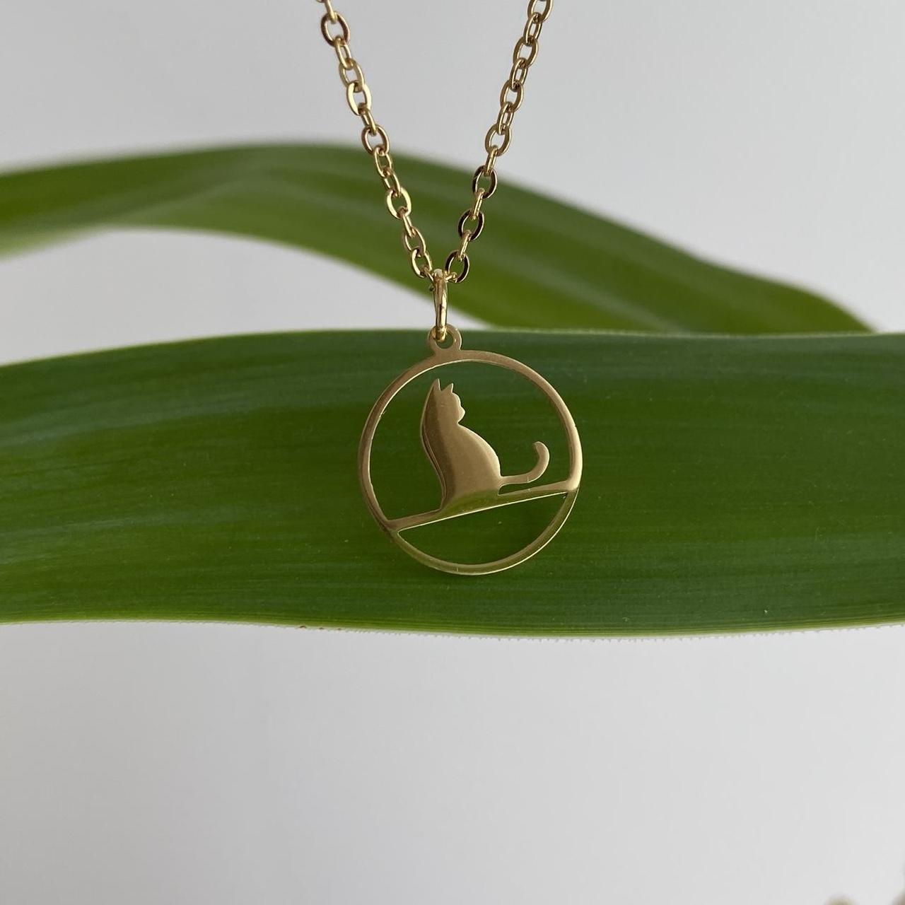 Curious Cat Pendant Chain Necklace Also Available - Image 6