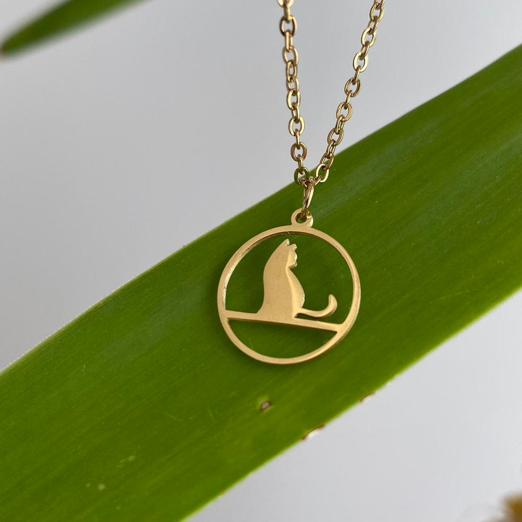 Curious Cat Pendant Chain Necklace Also Available - Image 8