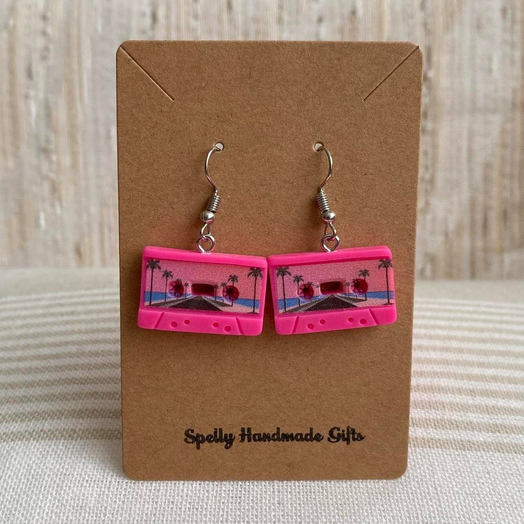 Malibu Barbie Pink Vintage Music Cassette Tape - Image 4