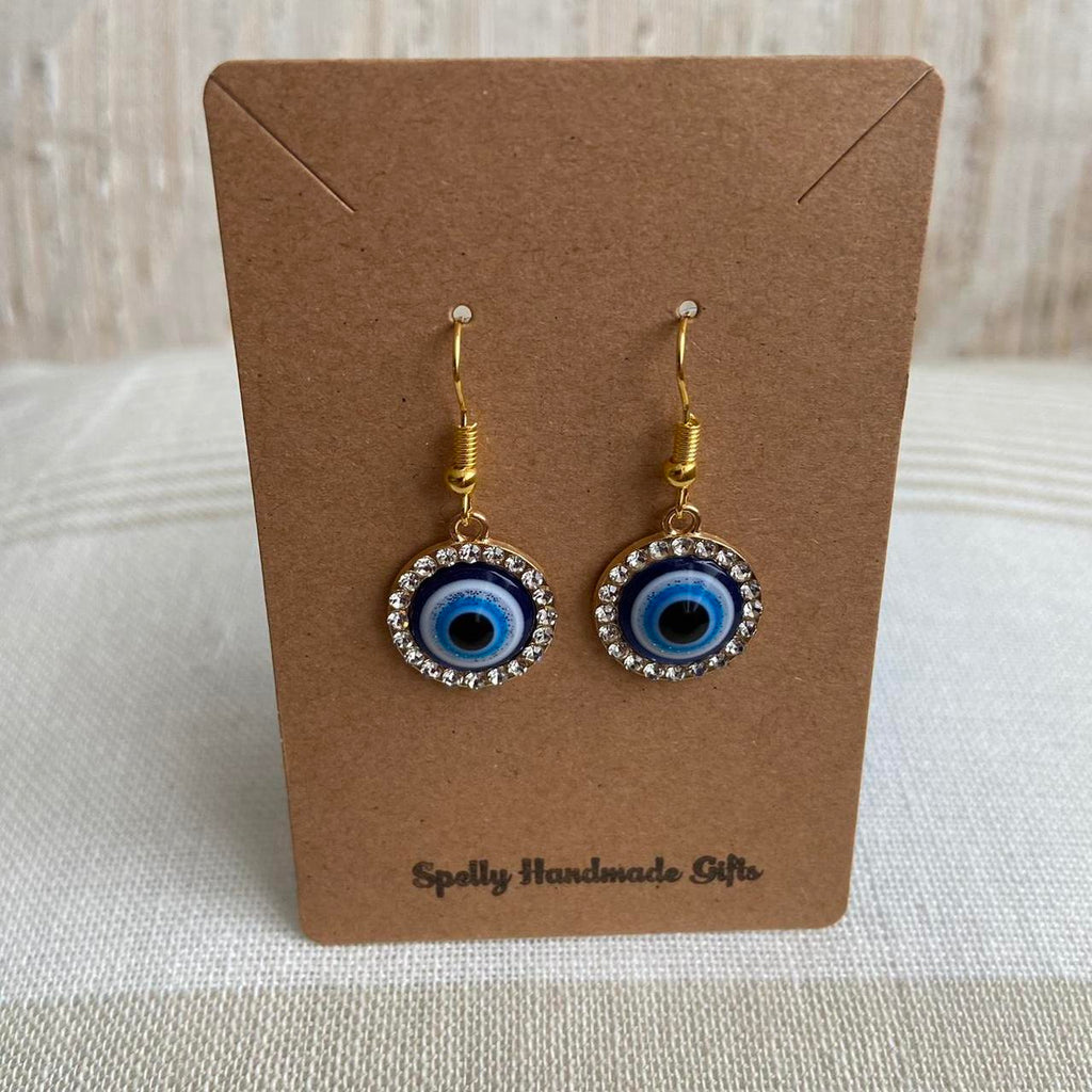 Gold Rhinestone Sparkle Evil Eye Of Protection - Image 4