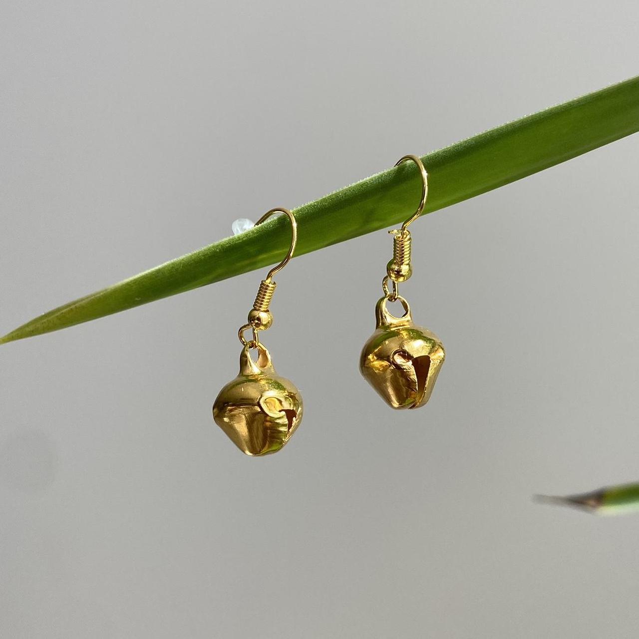 Big Bell Dangle Earrings Also Comes In Smaller