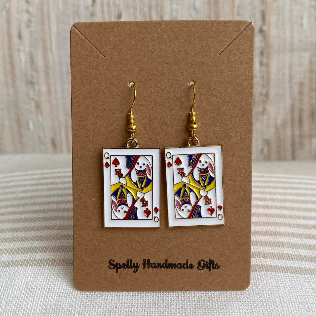 Bunny Rabbit Queen Of Spades Poker Playing Cards - Image 5