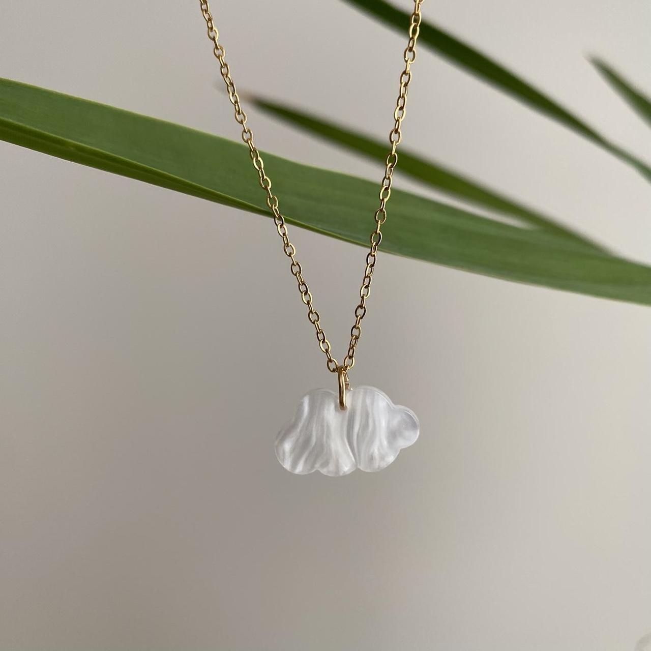 White Cloud Pendant Chain Necklace Also Available - Image 3