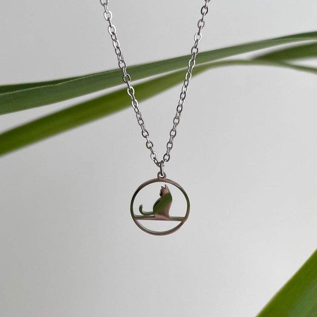 Curious Cat Pendant Chain Necklace Also Available - Image 6