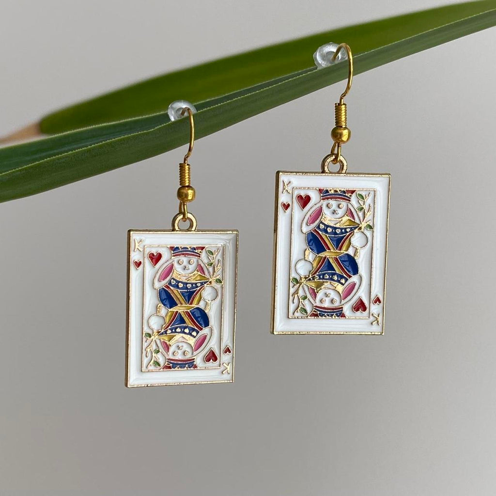 Bunny Rabbit King Of Hearts Poker Playing Cards - Image 3