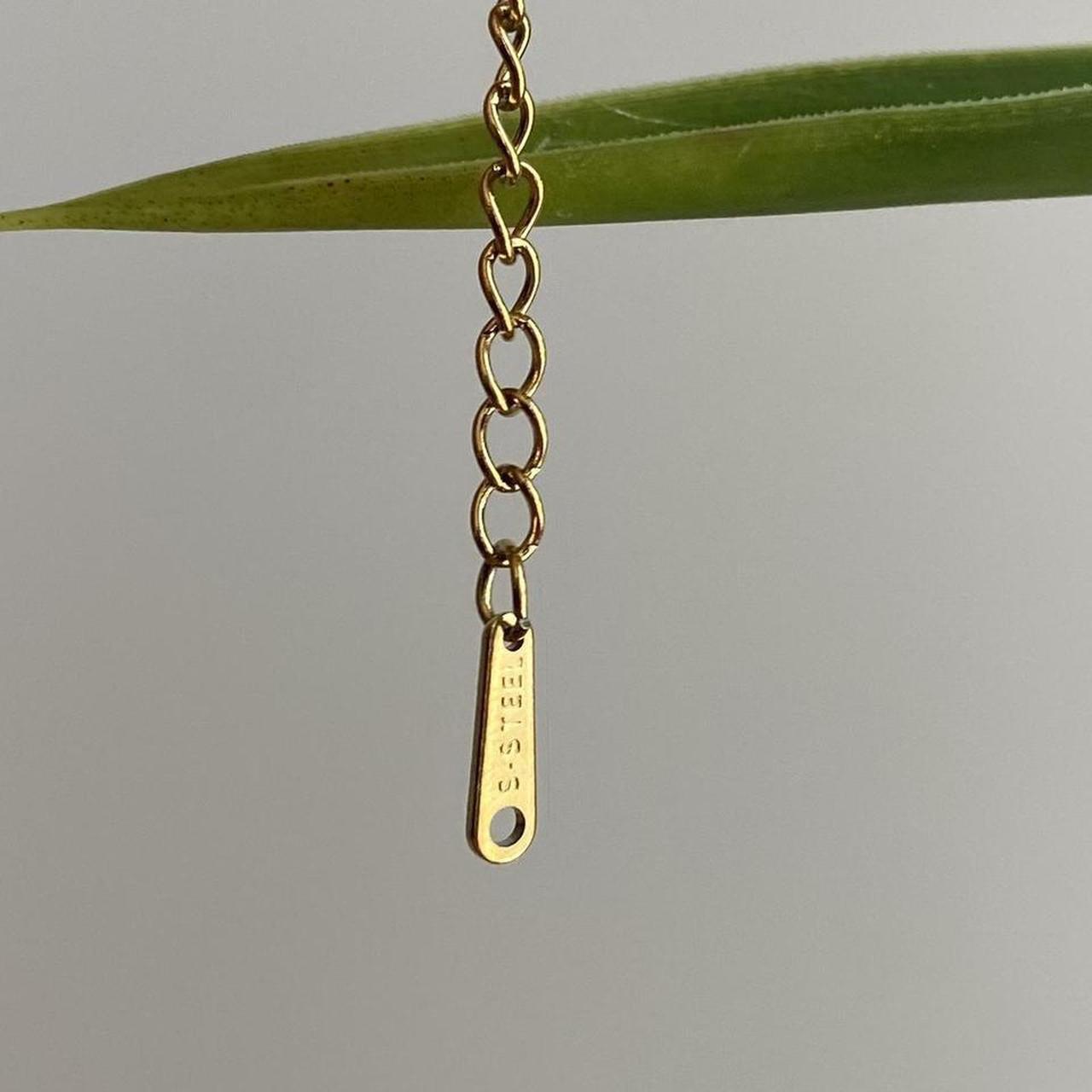 Flying Dove Bird Gold Pendant Chain Necklace 18 - Image 4